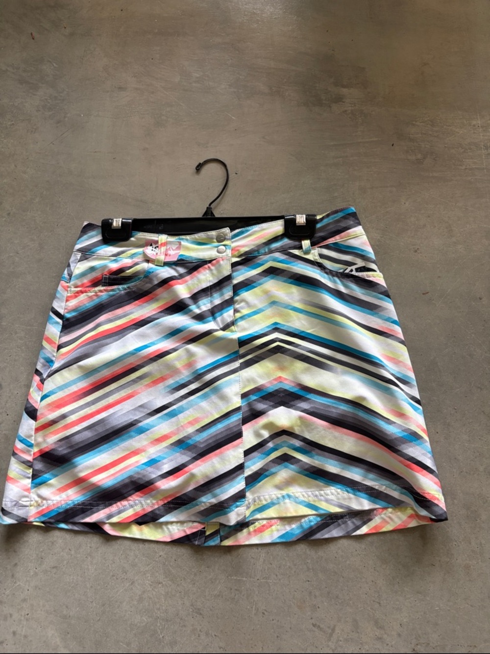 Slazenger Multicolor Diagonal Stripe golf/pickleball Skirt